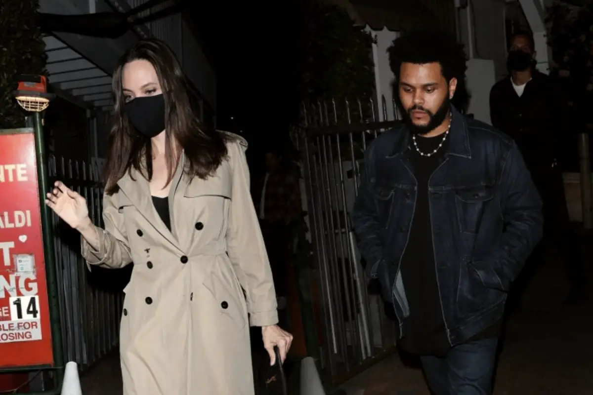 Angelina Jolie and The Weeknd seen eating together again at a Santa Monica restaurant. Check out the photos!