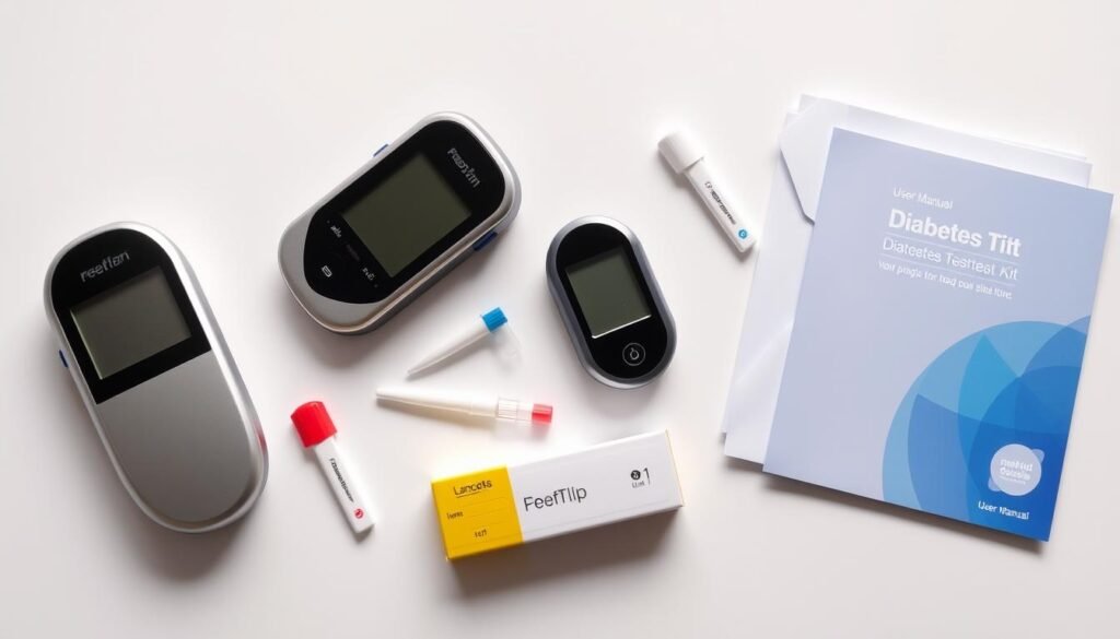 Diabetes test kit