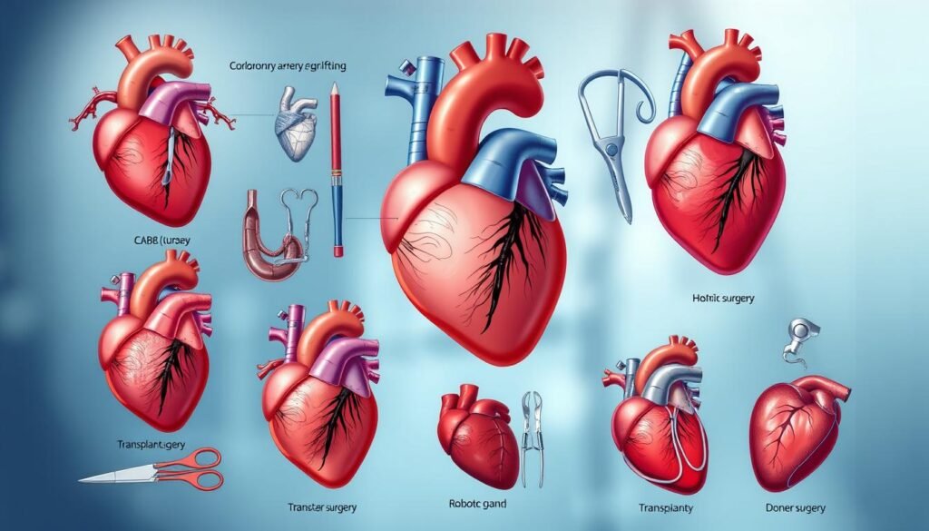 types of heart surgery